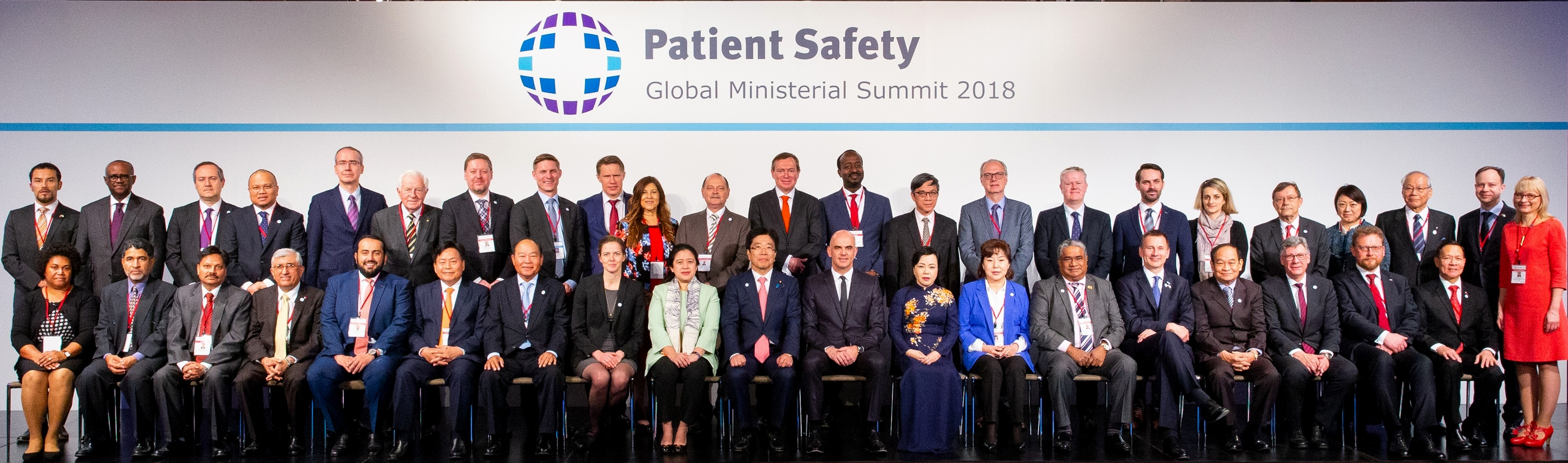 Patient Safety Summit 2018 (Source: Japanese Ministry of Health, Labour and Welfare) Vernatsltungsteilnehmer zum Patient Safety Summit in Tokio