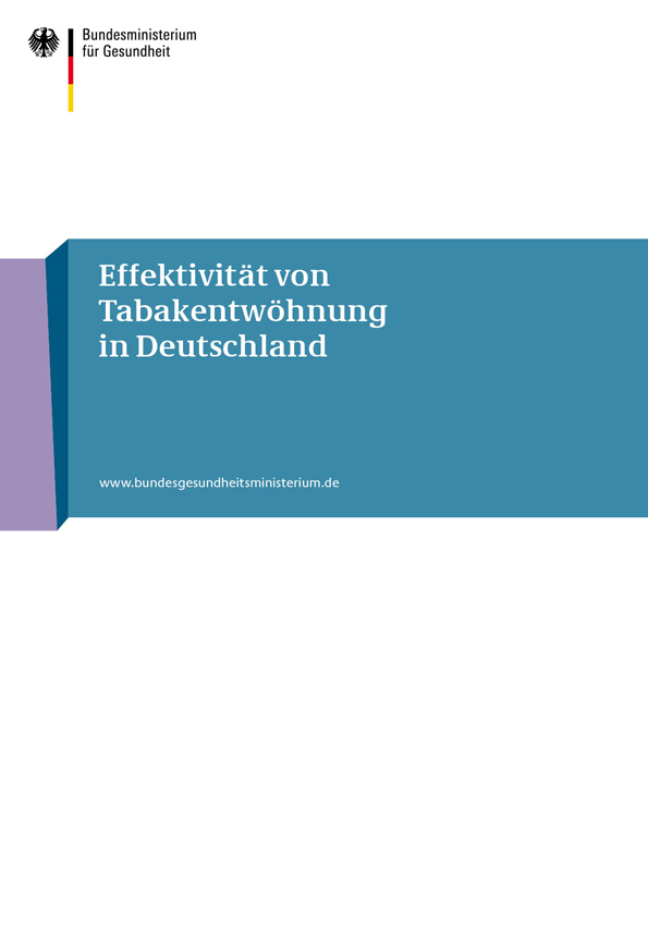 Projektbericht: Effektivität von Tabakentwöhnung in Deutschland