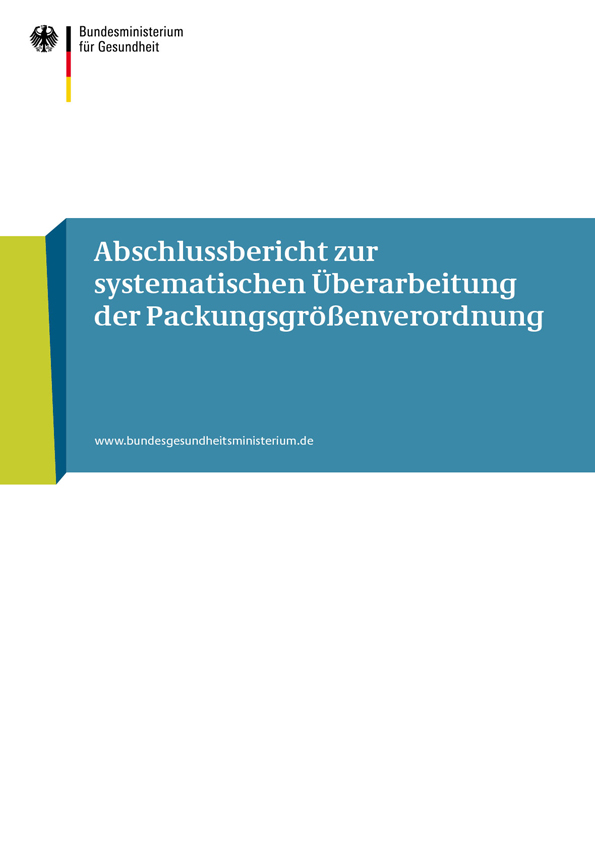 Abschlussbericht zur systematischen Überarbeitung der Packungsgrößenverordnung