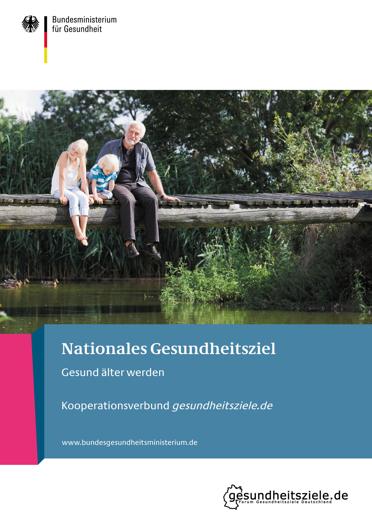 Broschüre: Nationales Gesundheitsziel – Gesund älter werden