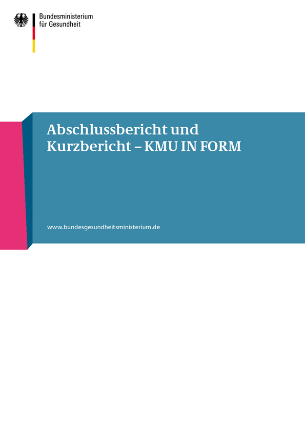 Kurzbericht: KMU IN FORM
