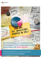Plakat: Unternehmen unternehmen Gesundheit – Plakate zur betrieblichen Gesundheitsförderung – Motiv Post-it (plano)