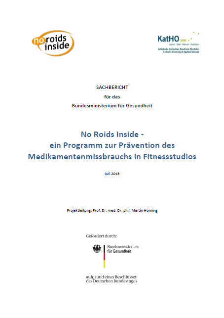 Abschlussbericht: No Roids Inside – ein Programm zur Prävention des Medikamentenmissbrauchs in Fitnessstudios