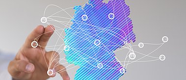 Deutschlandkarte - Observatorium seroepidemiologischer Studien zu SARS-CoV-2 in Deutschland (SERO-OBS Corona)