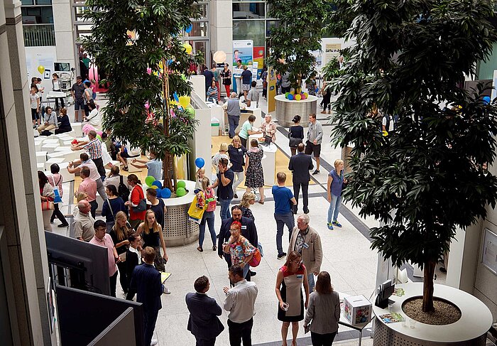 Atrium des BMG