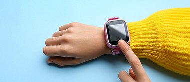 Smartwatch am Arm