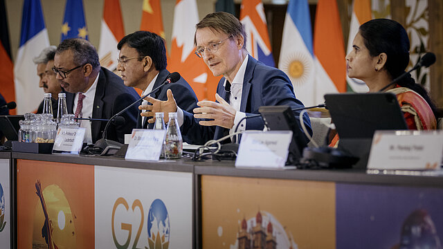 Keynotespeech G20 Treffen der Gesundheitsminister