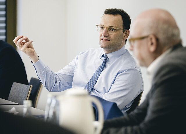 Bundesgesundheitsminister Jens Spahn im Interview