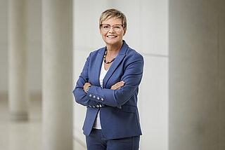 Foto mit der Parlamentarischen Staatssekretärin Sabine Dittmar