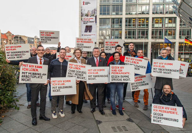 Kampagnenstart der Welt-AIDS-Kampagne 2016 (BZgA/Kühnapfel)