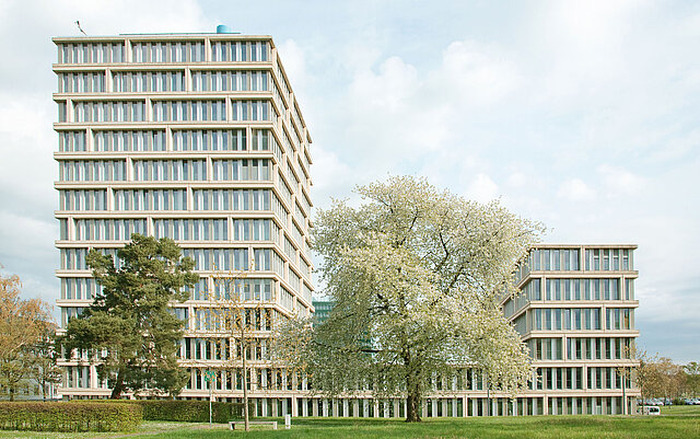 Außenansicht vom BMG-Gebäude in Bonn
