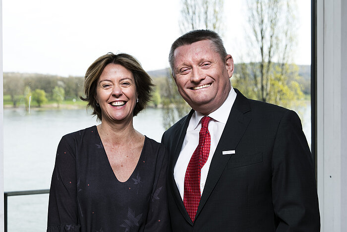 Foto mit Beatrice Lorenzin und Hermann Gröhe