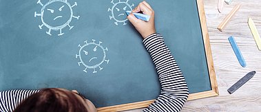 Kind malt auf Tafel - Analyse und Weiterentwicklung der Lolli-PCR-Pooltestung bei Kindern und Aufbau einer Datenplattform für ein bundesweites SARS-CoV-2-Screening