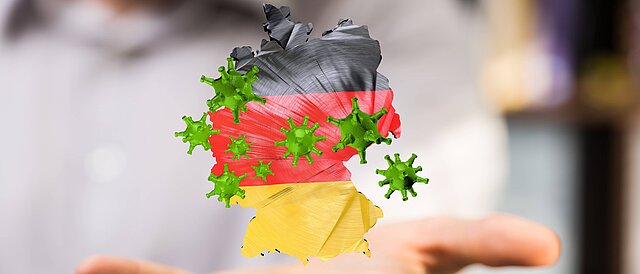 Stoppt COVID-Studie - Deutschland Symbolbild