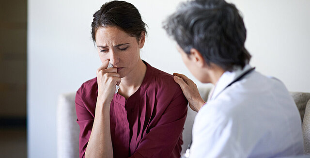 Eine patientinnenzentrierte Beratung ist eine wichtige Unterstützung für die betroffenen Frauen und das Ziel einer guten Versorgung.