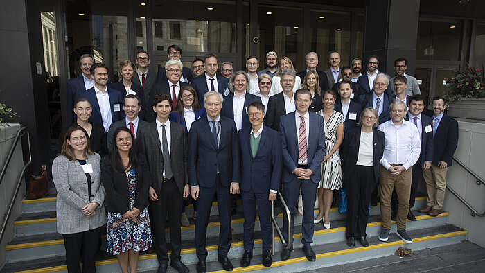 September 22, 2023, Boston, Massachusetts, USA: Federal Minister of Health Karl Lauterbach visits Boston.