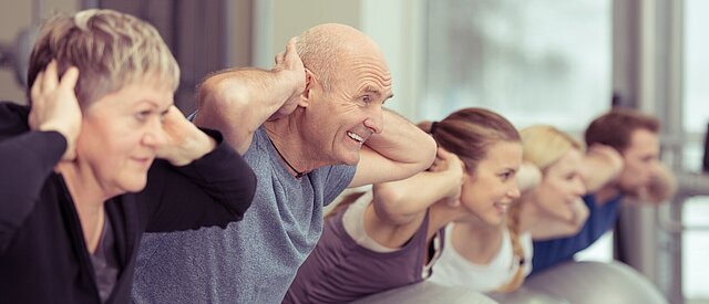 Verschiedene generationen trainieren zusammen