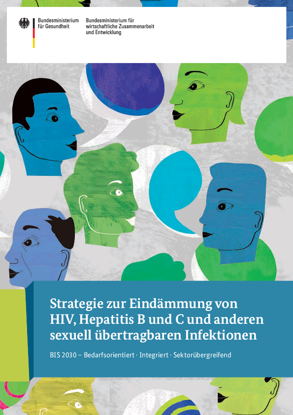Broschüre: BIS 2030 – Strategie zur Eindämmung von HIV, Hepatitis B und C und anderen sexuell übertragbaren Infektionen