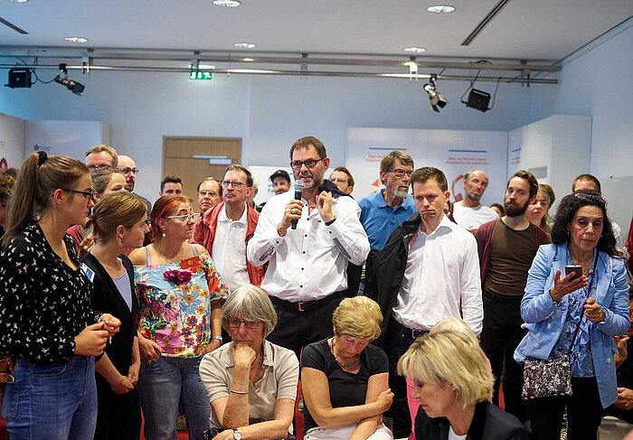 Gemeinsame Podiumsdiskussion zum Thema Darmkrebsvorsorge