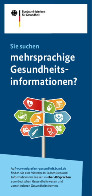 Mehrsprachige Gesundheitsinformationen