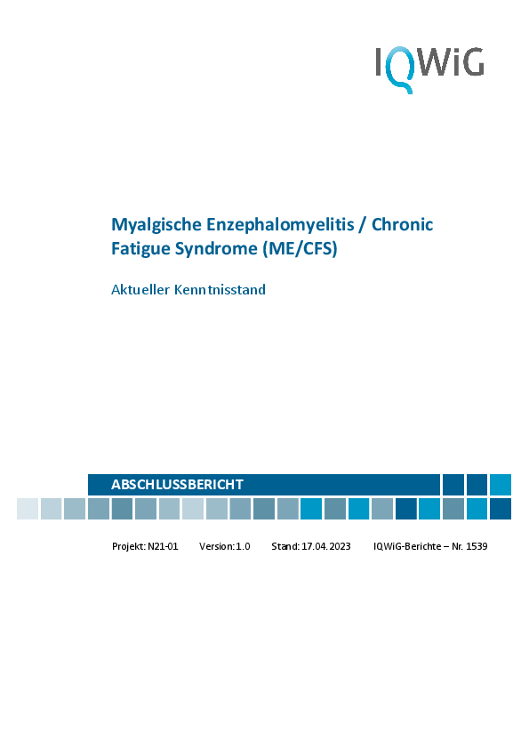 Myalgische Enzephalomyelitis / Chronic Fatigue Syndrome (ME/CFS)