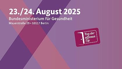 Ankündigungsgrafik zum Tage der offenen Tür 2025