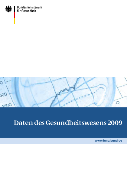 Broschüre: Daten des Gesundheitswesens 2009