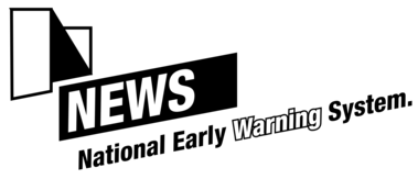 Logo "NEWS - National Early Warning System"