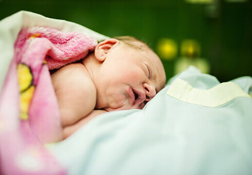 Foto: Schlafendes Baby 