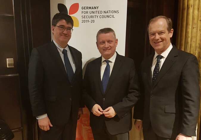 Gruppenfoto mit Minister Gröhe