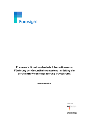Abschlussbericht Foresight