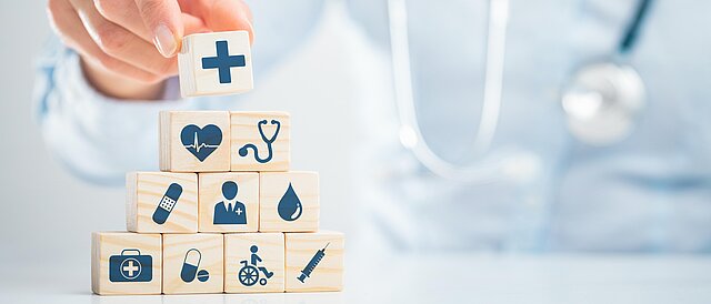 Symbolbild Krankenhaus - Krankenhausstudie zur Sicherheit durch Management innerklinischer Risiken 2021 (KhaSiMiR 21)