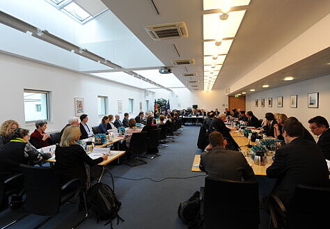 Foto: Versammlung des Beirates im Ganzen