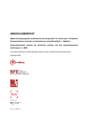 Abschlussbericht des Forschungsprojekts DigiBEssst