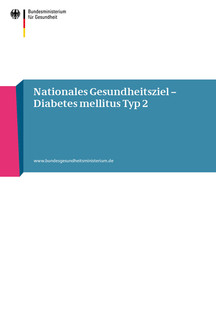 Broschüre: Nationales Gesundheitsziel – Diabetes mellitus Typ 2