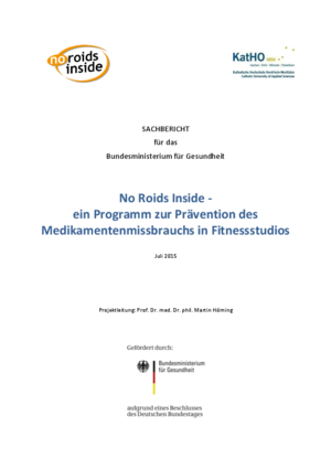 Abschlussbericht: No Roids Inside – ein Programm zur Prävention des Medikamentenmissbrauchs in Fitnessstudios