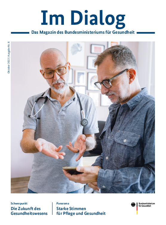 Im Dialog – Das Magazin des Bundesministeriums für Gesundheit | Ausgabe 8