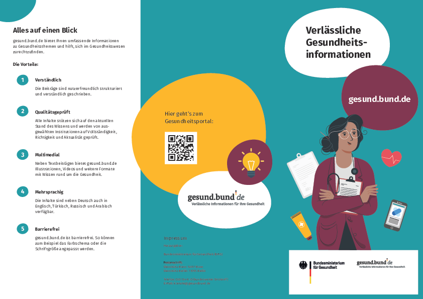 Verlässliche Gesundheitsinformationen